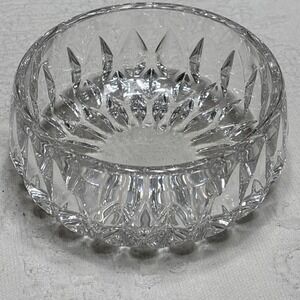 GORHAM ALTHEA CUT 24% LEAD CRYSTAL SERVING CANDY NUT Bowl 4" GERMANY VINTAGE EUC